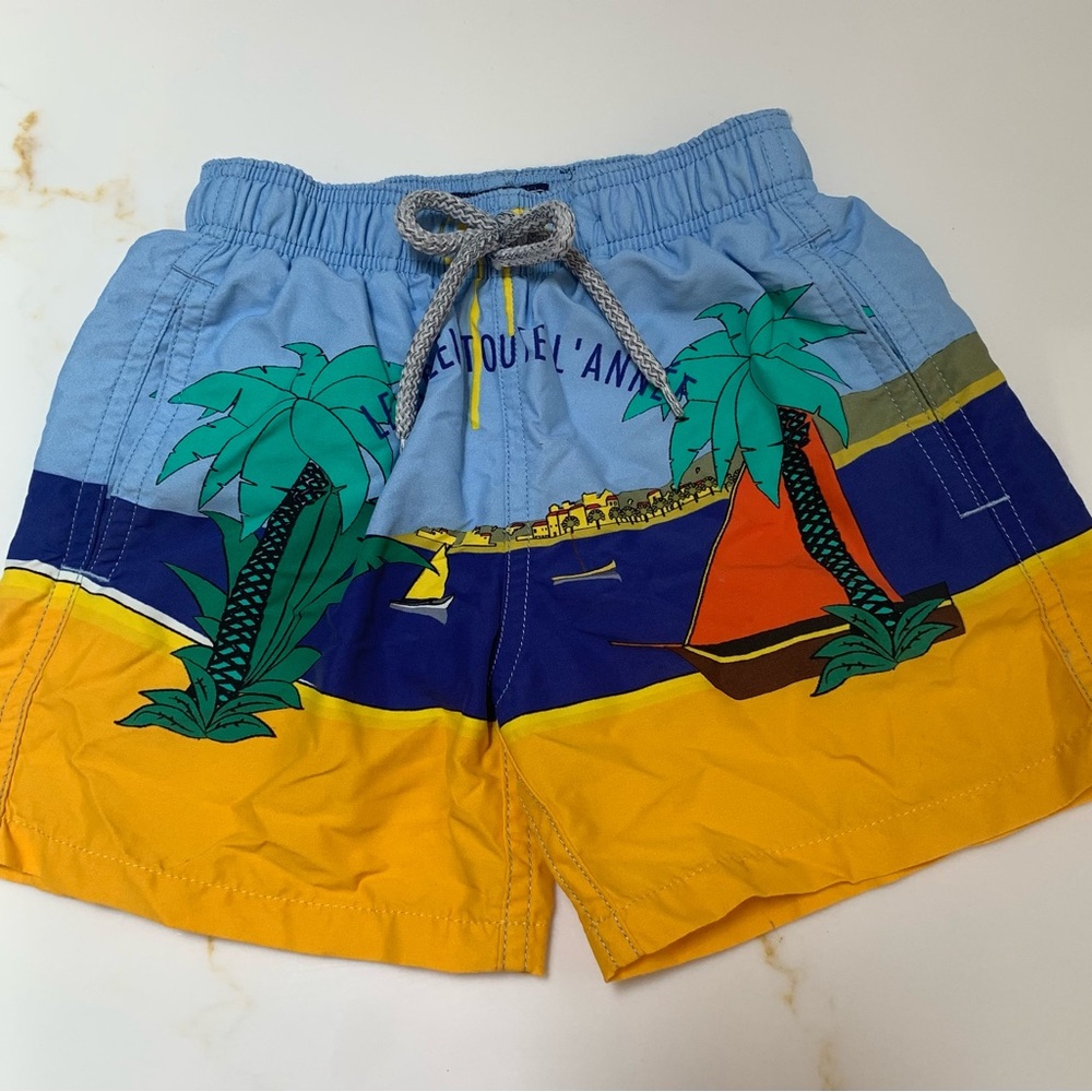 Vilebrequin Boys Swim Shorts Sz 4